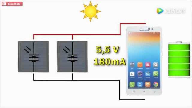 自己制作太阳能手机充电器充电宝,教程分享