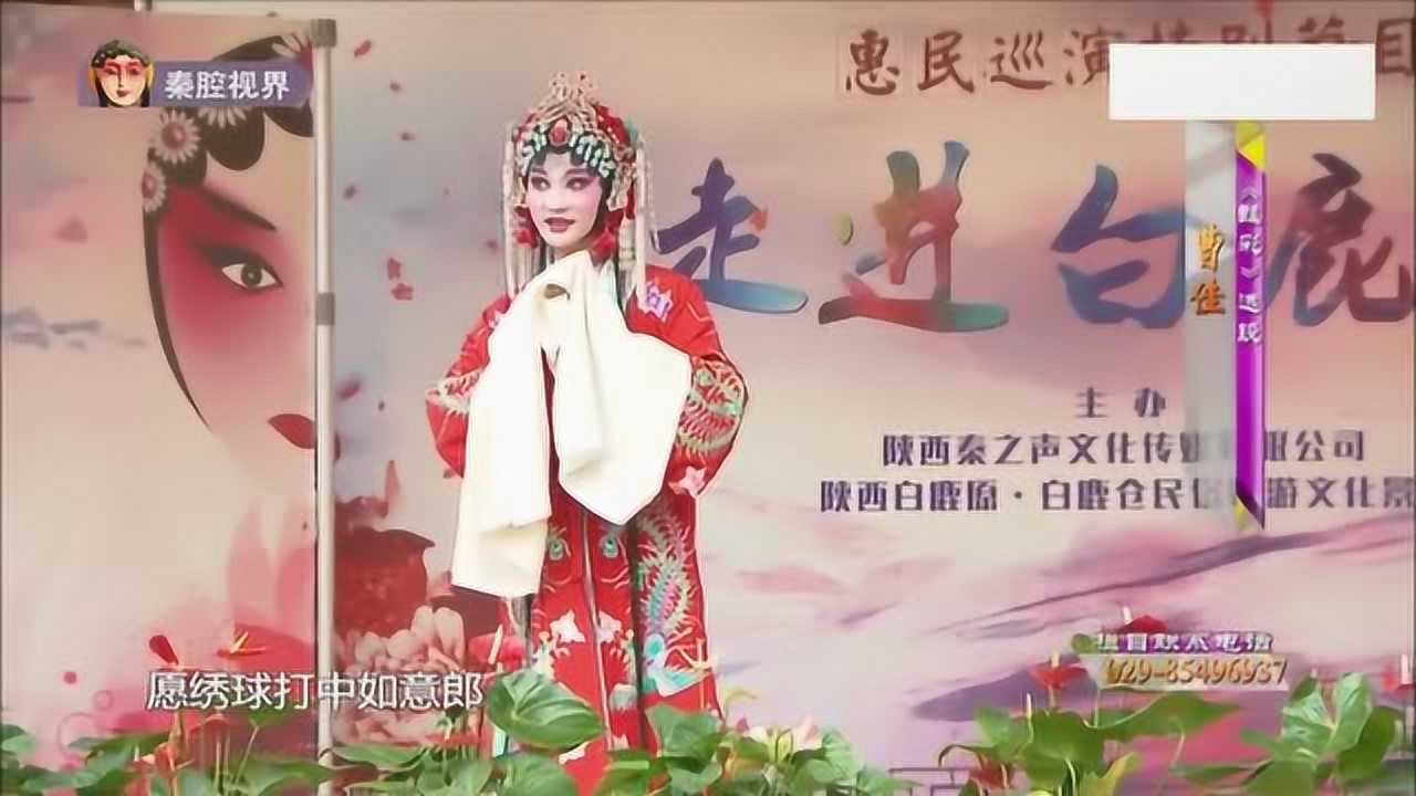 秦腔飘彩选段著名男旦演员曹佳演唱嘹得很