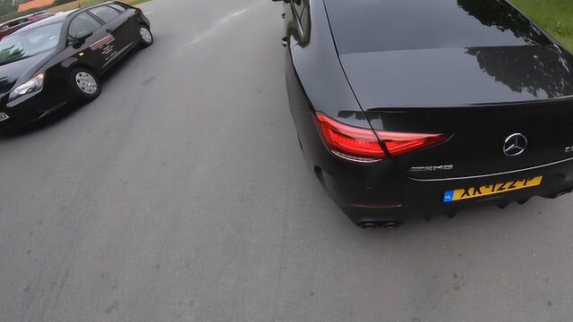 2019款欧版奔驰AMG CLS53到店试驾,内饰科技感十足