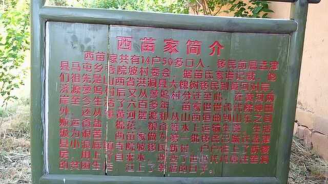 小浪底大坝风景区的移民故居原来是在深山里的窑洞