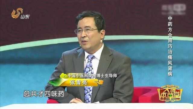 大医本草堂:标本同治,中药方合用巧治痛风肾病