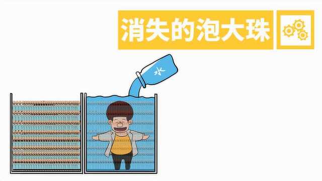 三个爸爸实验室 消失的泡大珠 吸水材料 光的折射趣味科学实验