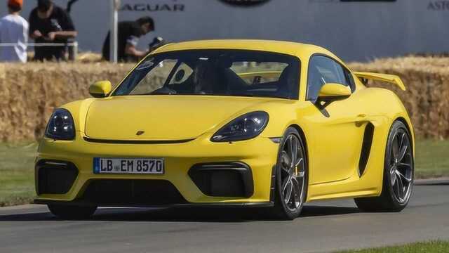 古德伍德速度节:保时捷718 Cayman GT4发布