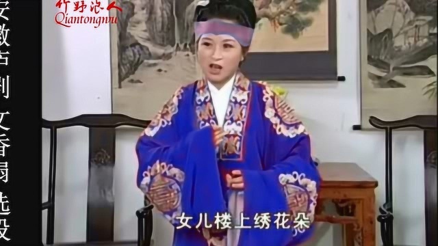 安徽 庐剧《文香扇》选段:一年老似一年多,施兴华 郑芳主演