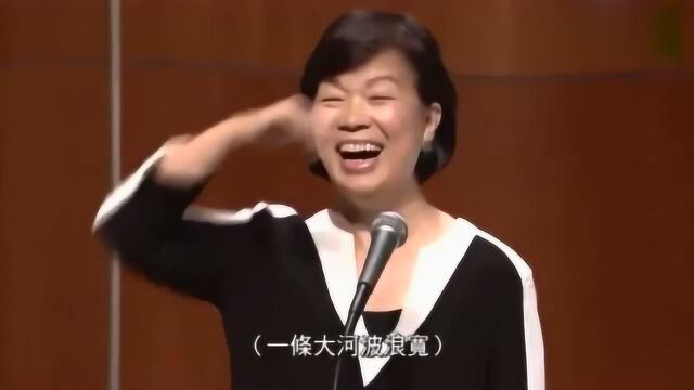 重温龙应台香港大学演讲,当全场合唱《我的祖国》时,这脸真疼!