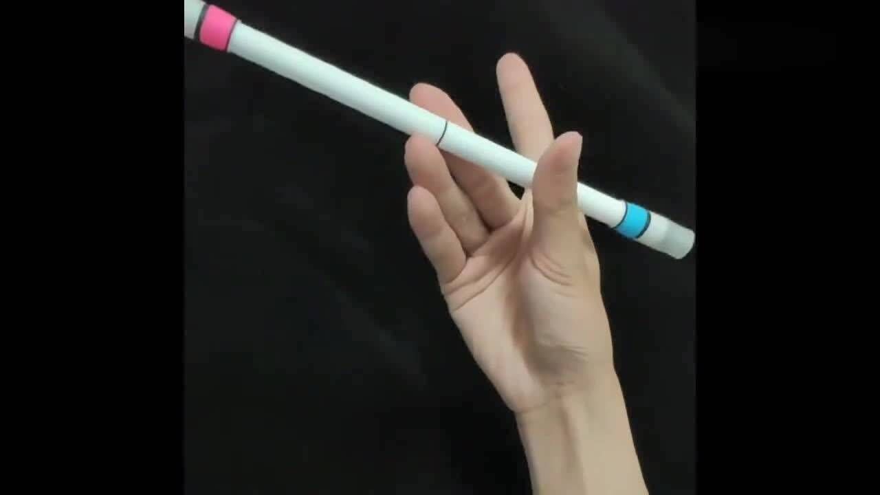 转笔基础教学,慢动作演示过程,一看就会的招式