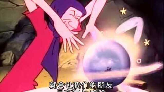 大力水手:海巫使出魔力,也无法阻止波比前进,真的是很执着!