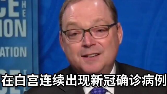 白宫连续出现确诊病例 特朗普经济顾问:去白宫上班“好可怕”