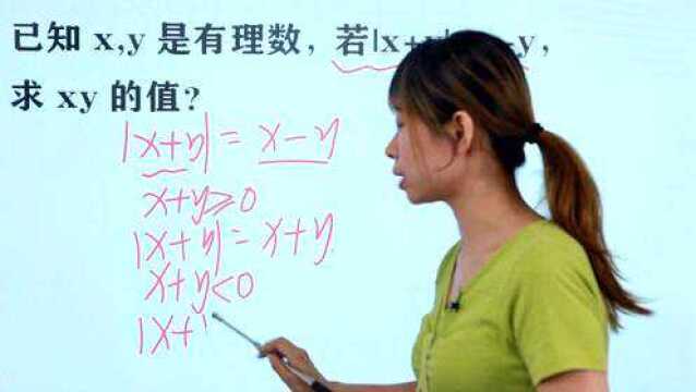 数学七年级:若|x+y|=xy,怎么求xy?你会用3种方法来算吗?