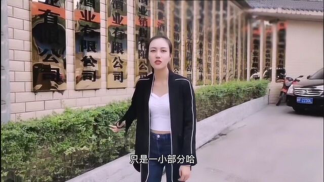 酒妹介绍自家酒厂,100多家定制合作商,几百款款式让人眼花缭乱