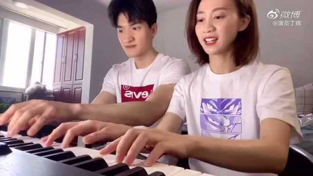 这是张树蕙,学会的第二首钢琴曲《Heart,And,Soul》