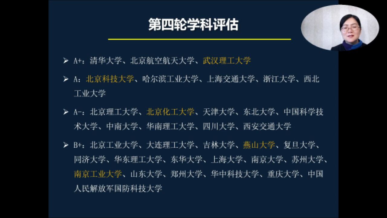 同样是材料强校:清华、北航、上交大、中南大学、东华大学、北化有什么异同?