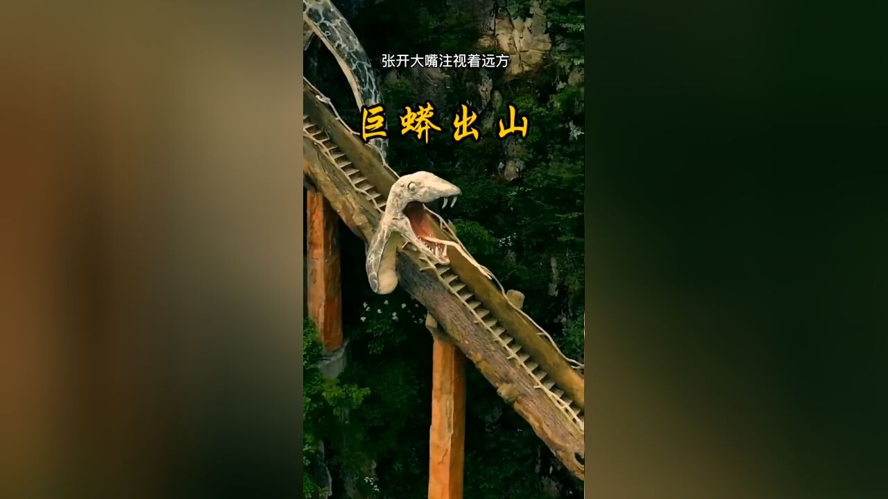 大别山深处的秘密:'巨蟒出山',自然界中最生动的奇观