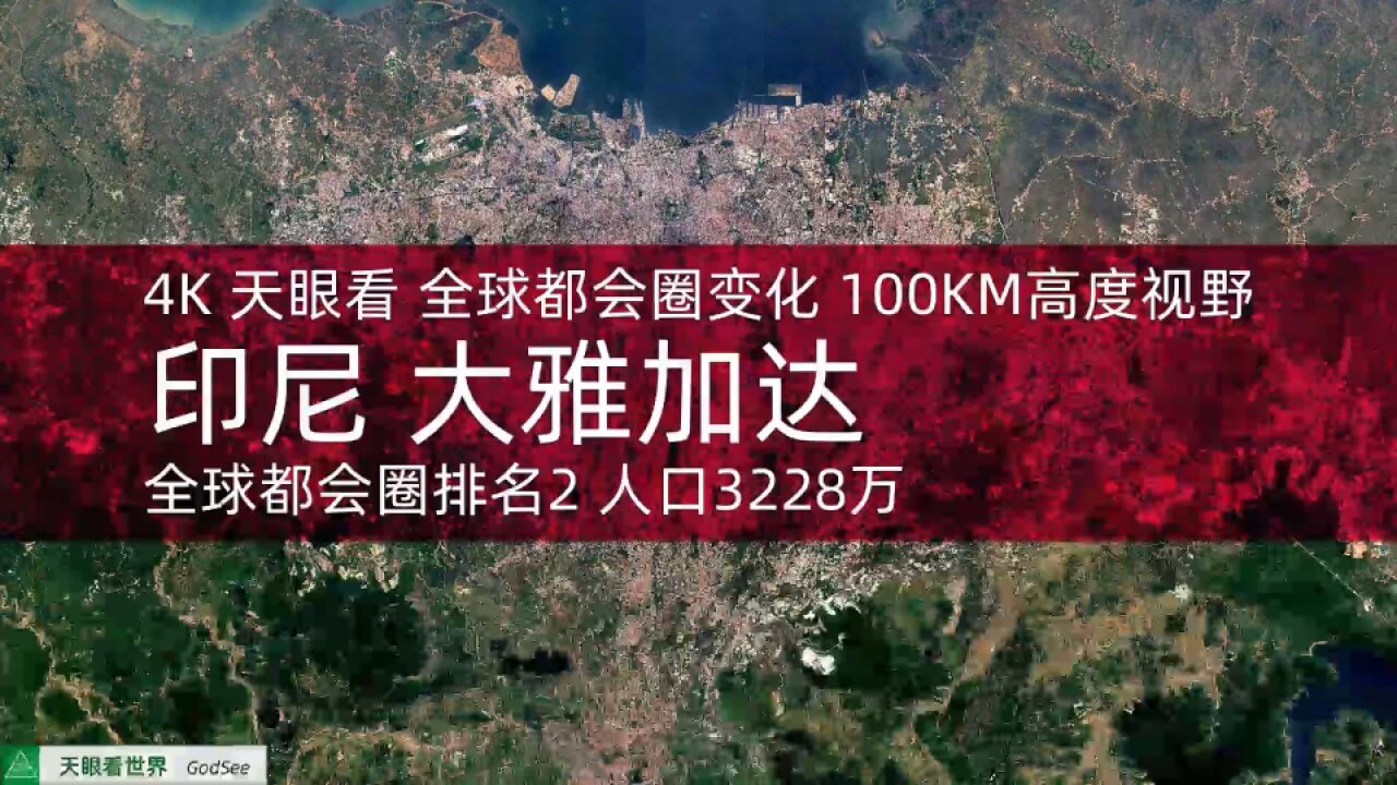 印尼 大雅加达 全球都会圈排名2 人口3228万