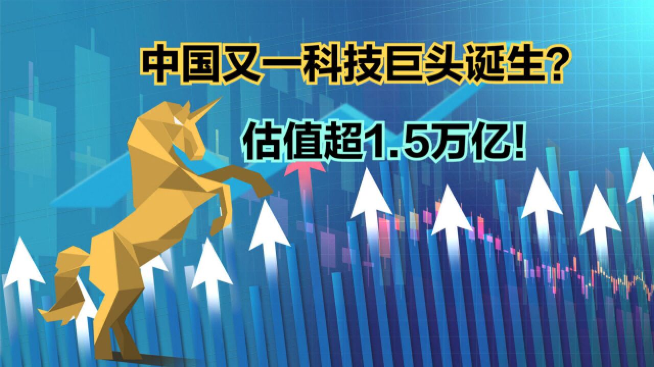 中国又一科技巨头诞生?2022中国独角兽100强,第一名估值1.5万亿