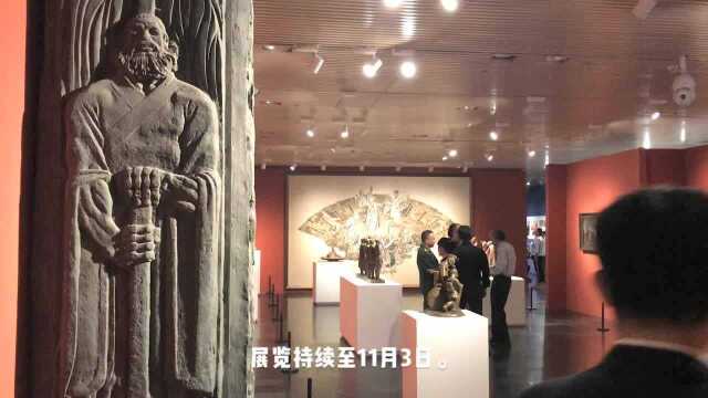 用作品献礼,为祖国庆生:清华大学美术学院“国家ⷦ𐑧”Ÿ”展启幕