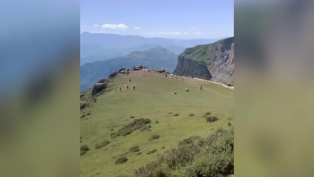 云南昭通大山包,鸡公山大峡谷