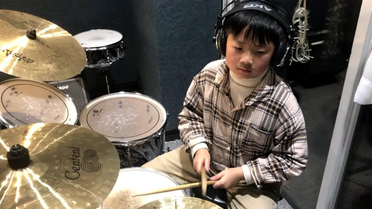 【迷声音乐教室】任逸凡《trouble is a friend》drum cover