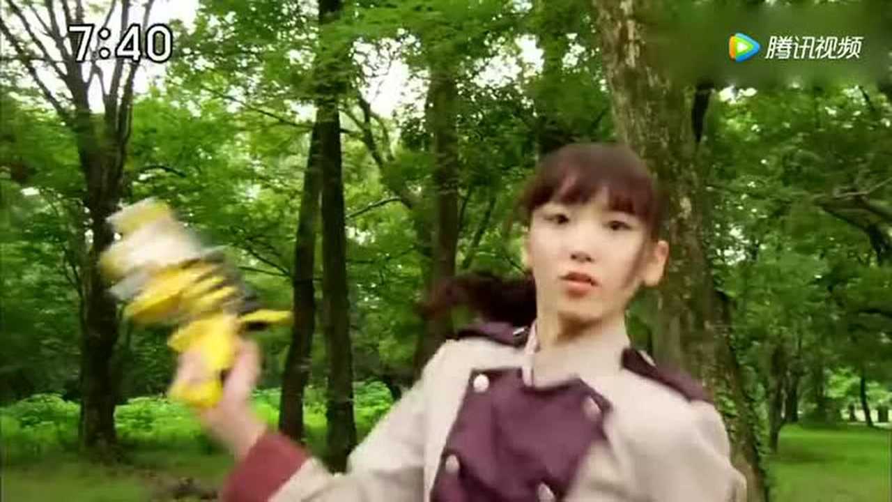 兽电战队三位强龙者新人青紫银一起搭档变身