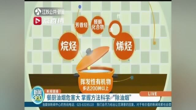 餐厨油烟危害人 掌握方法科学除油烟