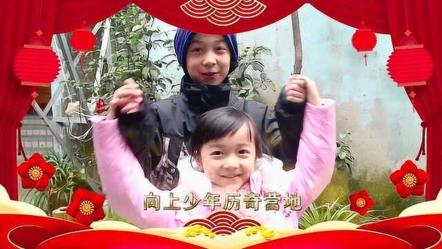 向上少年鼠年新春祝福