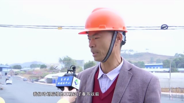 县城建设一路、二路升级改造已基本完成全线通车