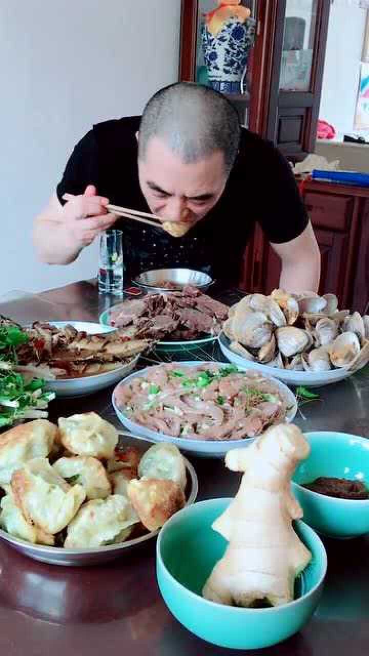 东北大叔霸气吃播,美食就是造啊,真是我向往的生活