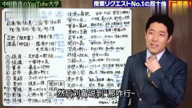 日本艺人讲经典三国历史,模仿吕布惟妙惟肖,日本好像都喜欢三国志