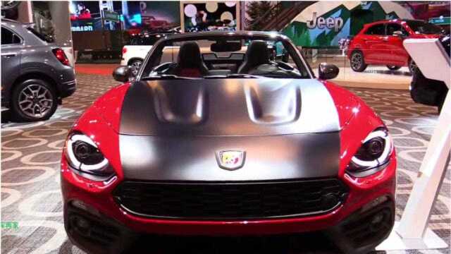 2020款菲亚特124 Spider Abarth,新车抢先看!