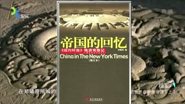 被列强推上总统之位的袁世凯,却被郑曦原给予高度评价!让人惊讶