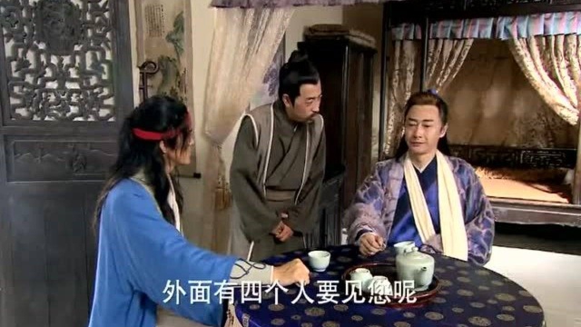 武松:蒋忠是要独霸快活林,管家告诉有人找武松