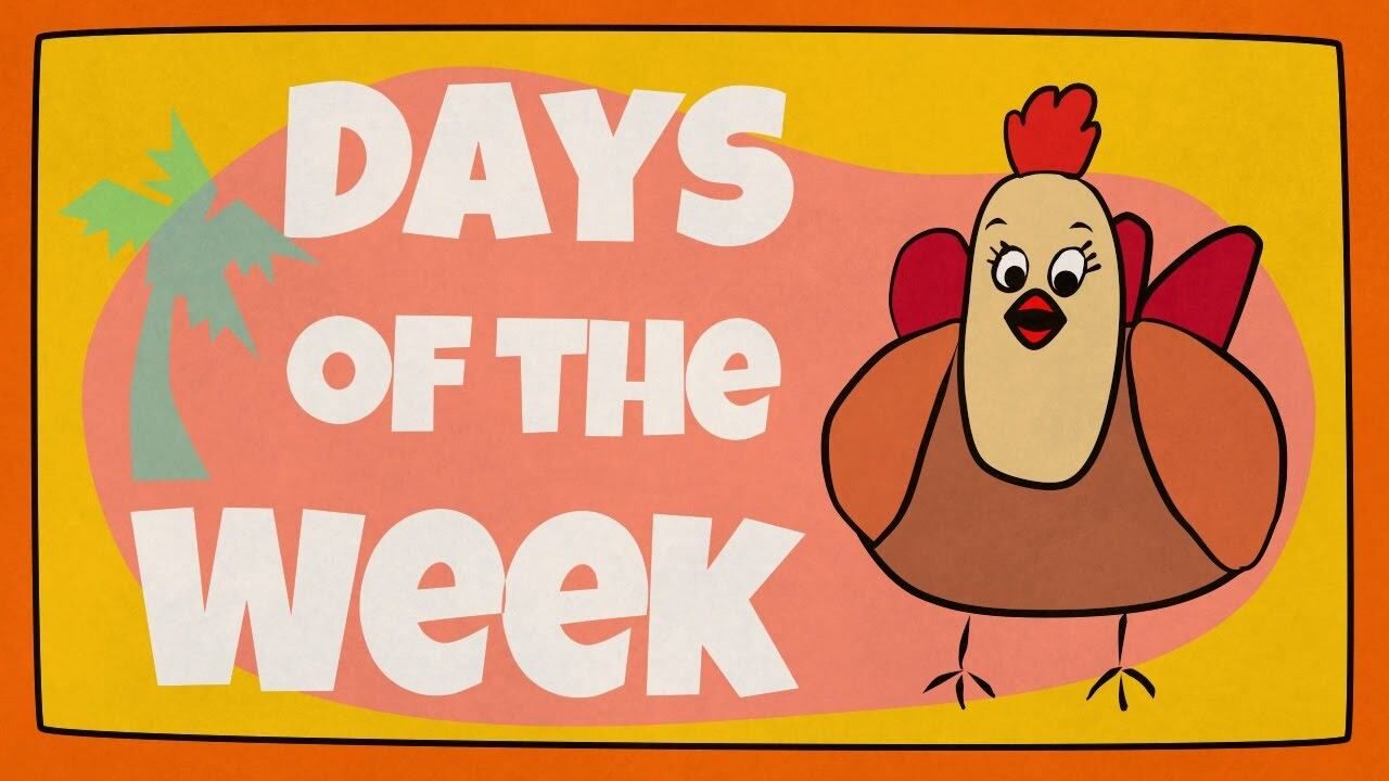 youtube days of the week song in english