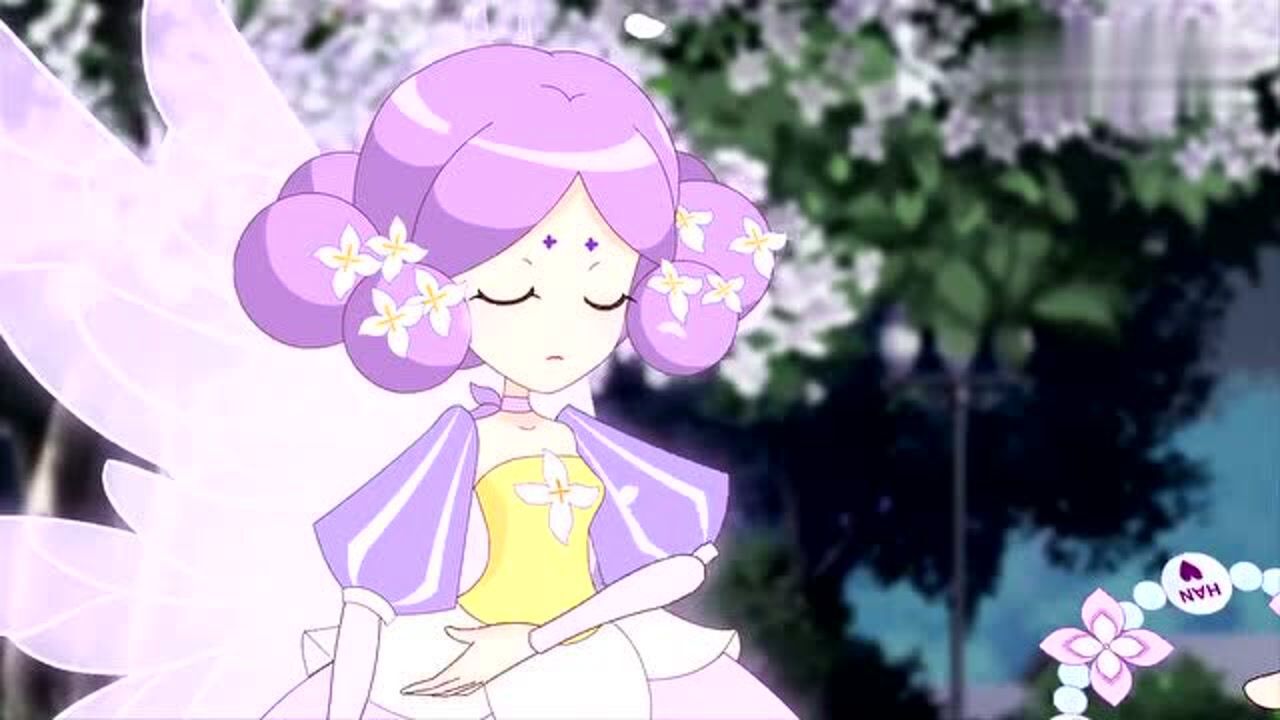 小花仙千韩很感谢百结因为她帮助自己实现了愿望