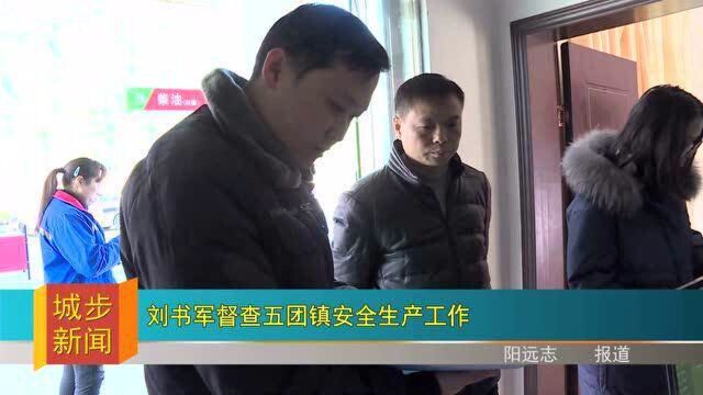 刘书军督查五团镇安全生产工作