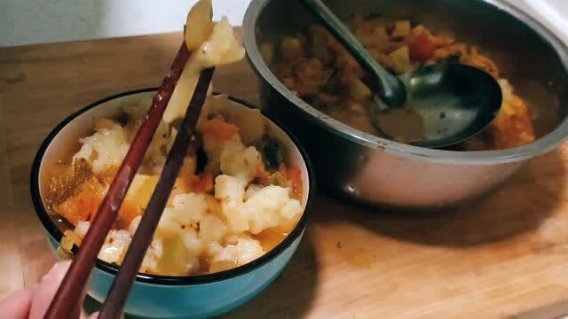 陕西懒人面食老哇撒农家做法,简单快捷,光滑劲道,吃着特别够味