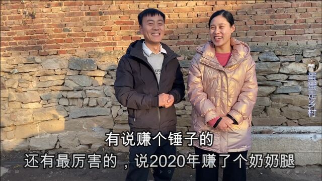 2020年大家赚的五花八门,看蛋蛋都赚到了啥?婷婷听完哈哈笑