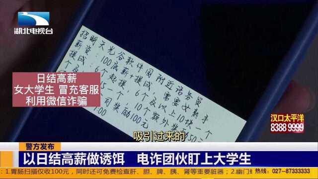 抓捕13人!以日结高薪为诱饵,吸引女大学生冒充客服进行投资诈骗