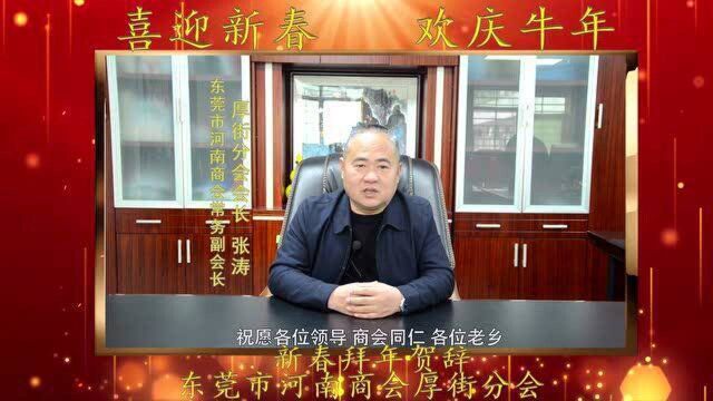 东莞市河南商会厚街分会2021年新春大拜年