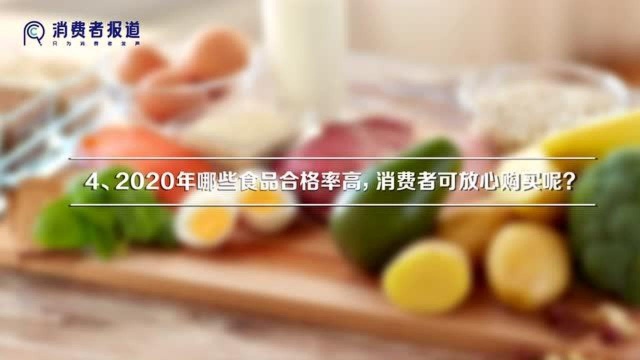 2020年度食品年度抽检大盘点