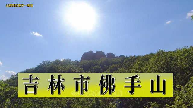 六月的吉林佛手山,从最陡峭的山道爬上去,感受另一种优美与刺激