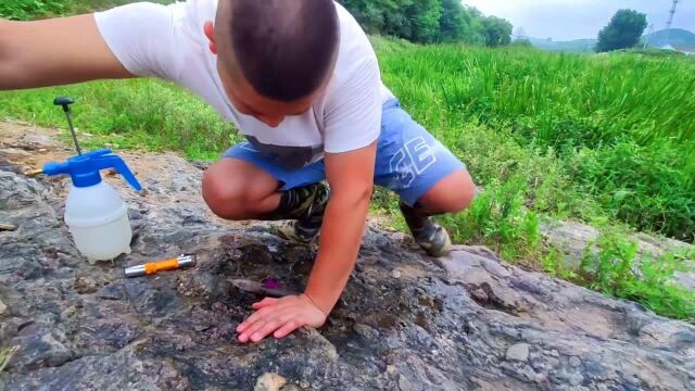 雨季去河边,千万别错过雨水冲刷出的沉积岩宝石