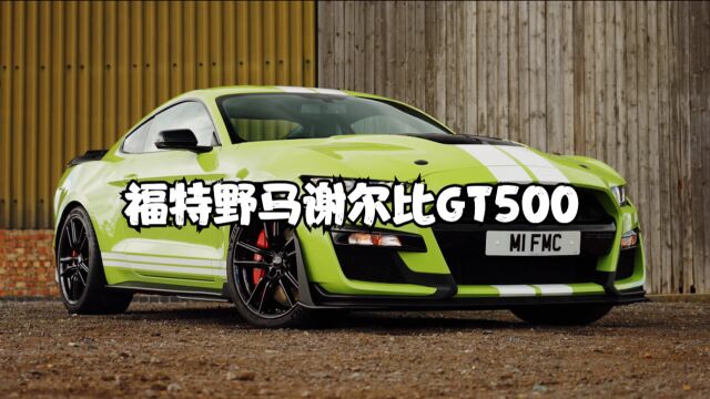 福特野马谢尔比 GT500 评测:有史以来最喧闹的公路车【中字】