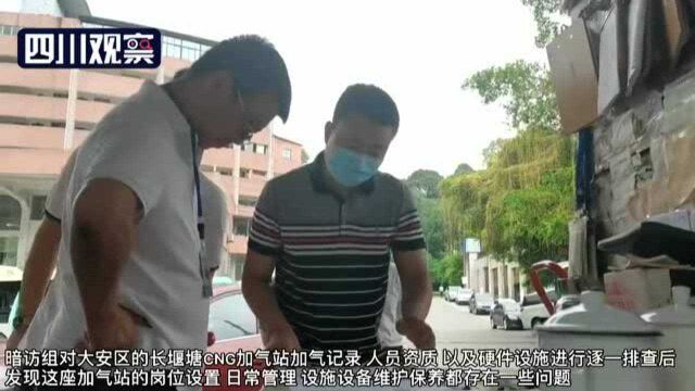 住建安全在行动|自贡:无证上岗、管理缺失 这些加气站问题多