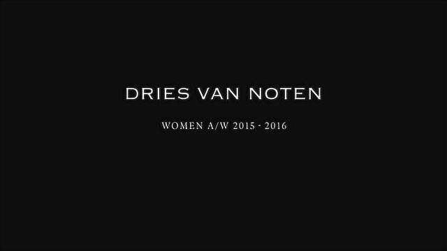 Dries Van Noten秋冬20152016全套时装秀独家版