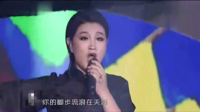 降央卓玛现场将这首歌完美演绎,用中音征服了台下所有观众