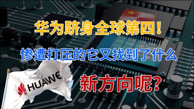 华为进军新领域,海康威视遇到强敌,华为强势跻身全球第四