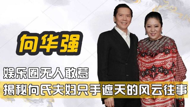 年收入1300亿,娱乐圈无人敢惹,揭秘向华强夫妇只手遮天风云往事