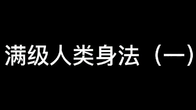 满级人类身法无处不在