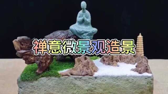 禅意微景观造景快来一起学做吧