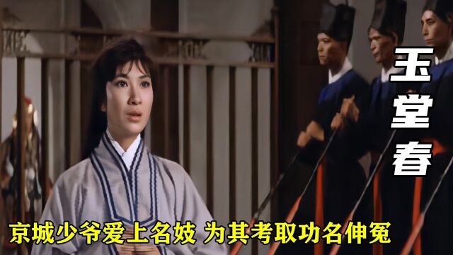 京城少爷爱上风月女子,不惜为其考取功名伸冤,结局令人感动电影